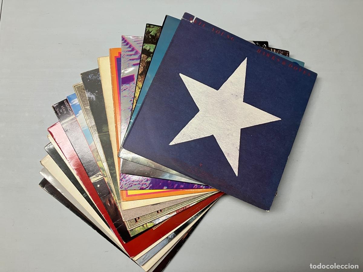 Discos de vinilo: FOLK ROCK: NEIL YOUNG, THE BYRDS, JEFFERSON STARSHIP, CAT STEVENS &ndash; LOTE 19 DISCOS DE VINILO LP