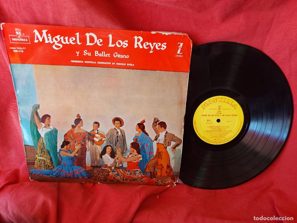 Discos de vinilo: LP MIGUEL DE LOS REYES 1959 ( PEDIDOS M&Iacute;NIMOS 10 &euro; ) CAJA N.&ordm; 4 - LP
