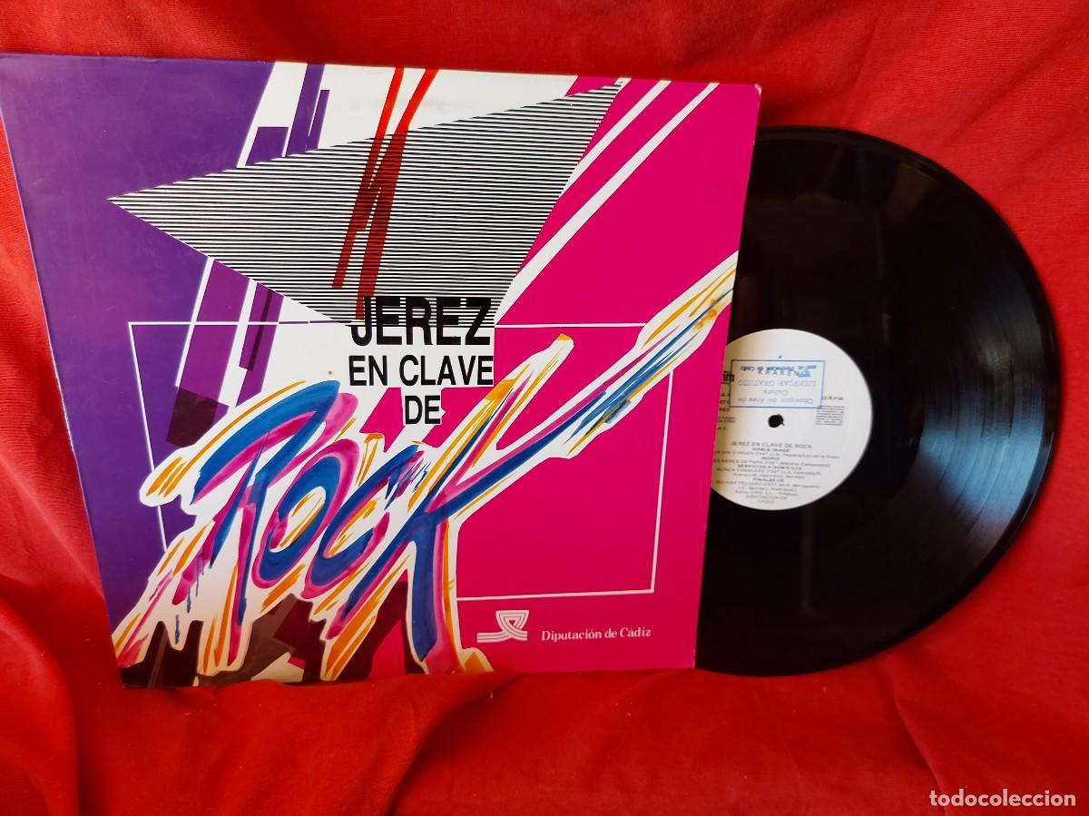 Discos de vinilo: LP JEREZ EN CLAVE DE ROCK 1988 ( PEDIDOS M&Iacute;NIMOS 10 &euro; ) CAJA N.&ordm; 4 - LP
