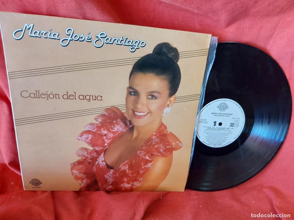 Discos de vinilo: LP MAR&Igrave;A JOS&Egrave; SANTIAGO 1989 ( PEDIDOS M&Iacute;NIMOS 10 &euro; ) CAJA N.&ordm; 4 - LP