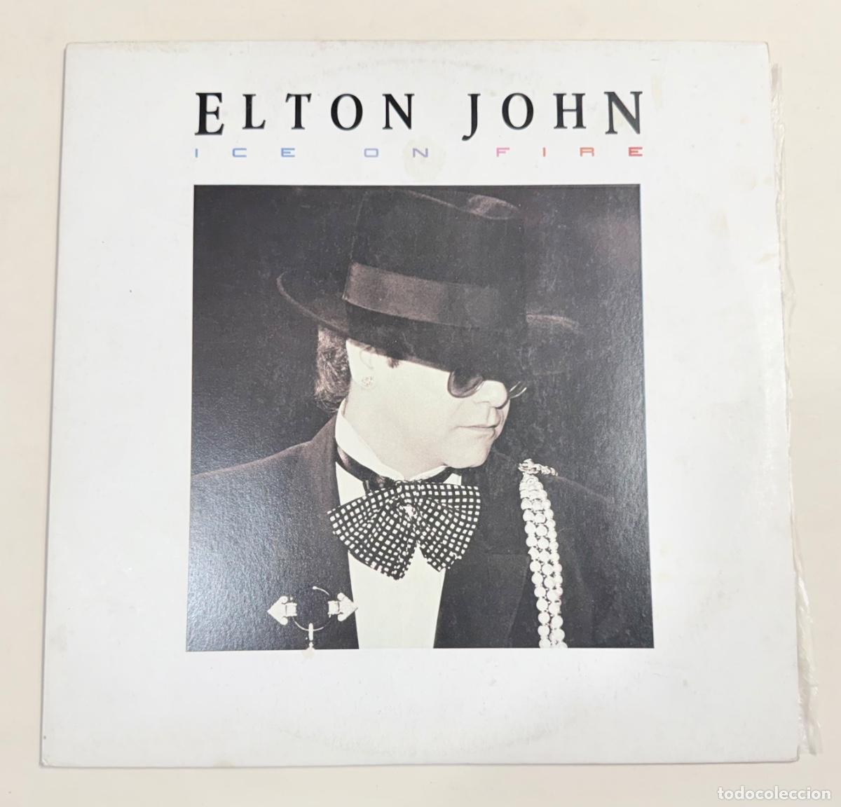 Discos de vinilo: Elton John - Ice on Fire