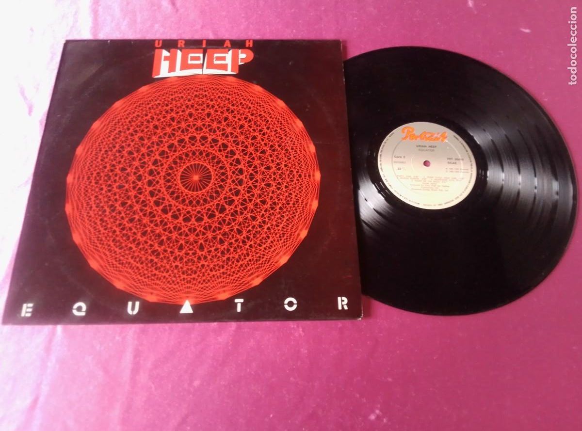 Discos de vinilo: URIAH HEEP EQUATOR. 1985 LP L31 42