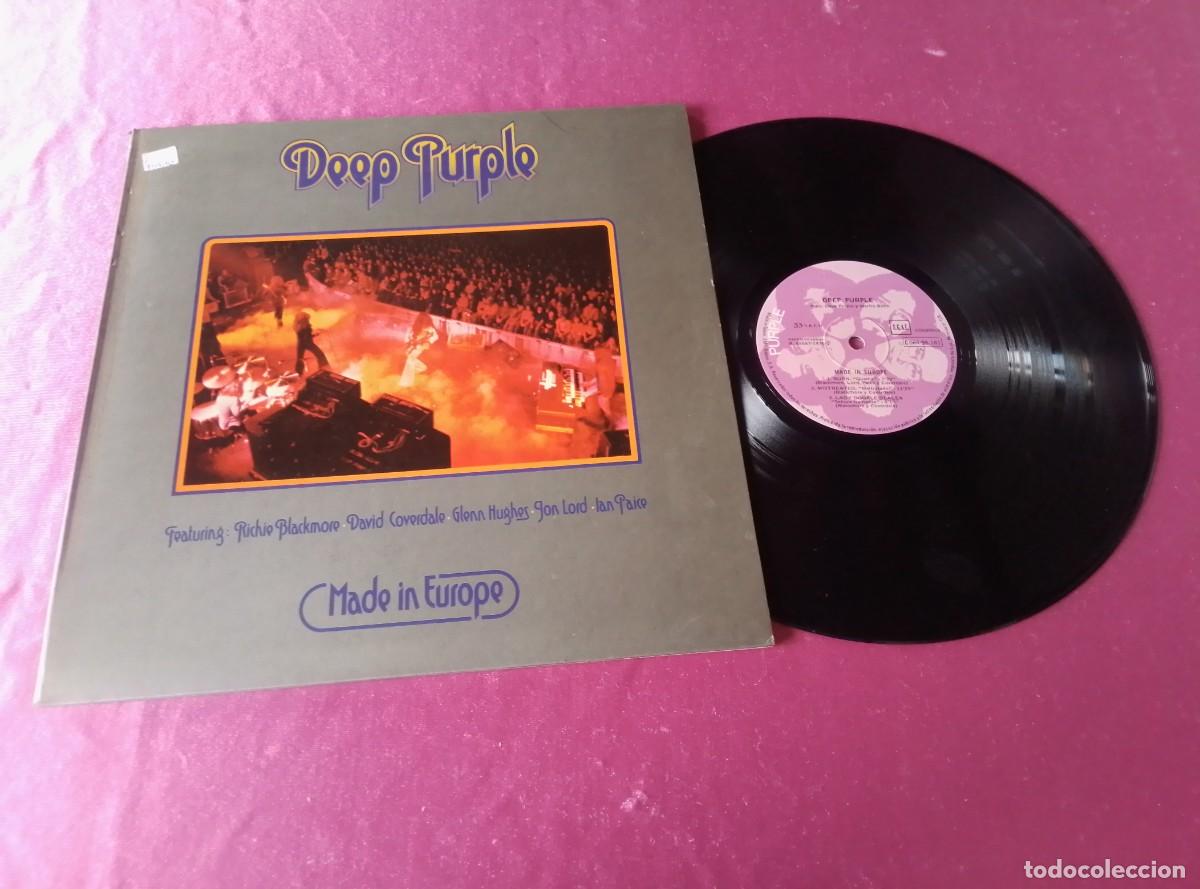 Discos de vinilo: DEEP PURPLE MADE IN EUROPE1976 LP L31 42