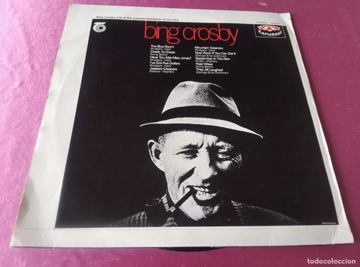 Discos de vinilo: BING CROSBY 1970 LP L31 42 - Foto 4
