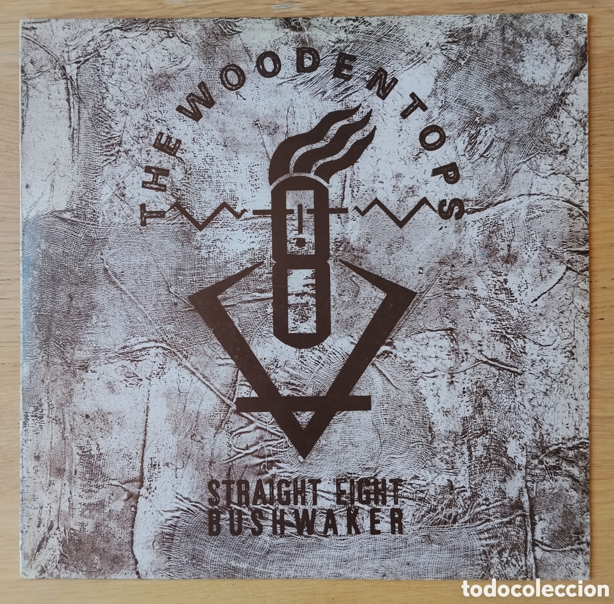 Discos de vinilo: THE WOODENTOPS : &rdquo;STRAIGHT EIGHT BUSHWAKER&rdquo; MINI-LP VINILO - 1986- POP - NEW WAVE