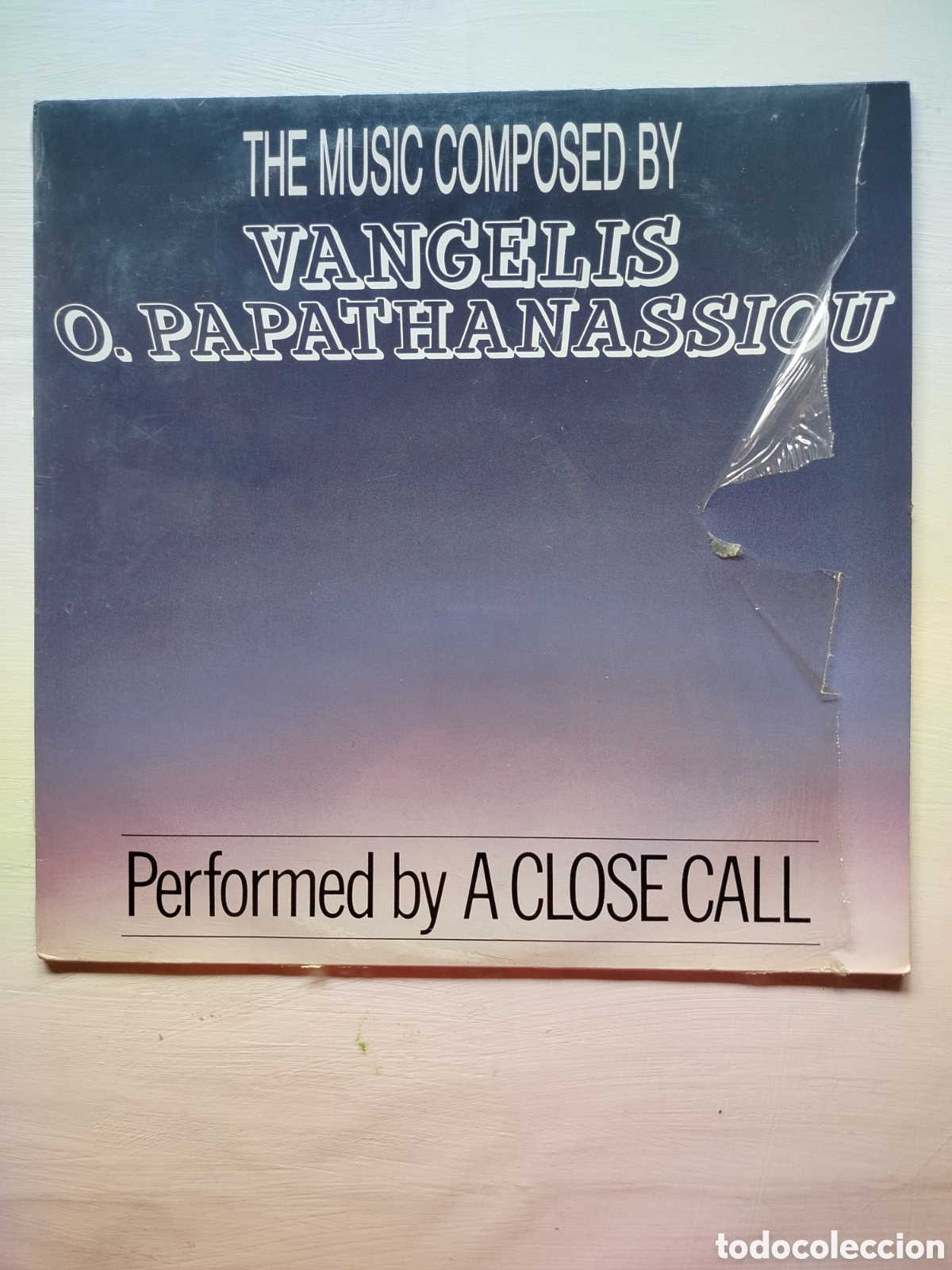 Discos de vinilo: A Close Call LP Vangelis - Foto 1