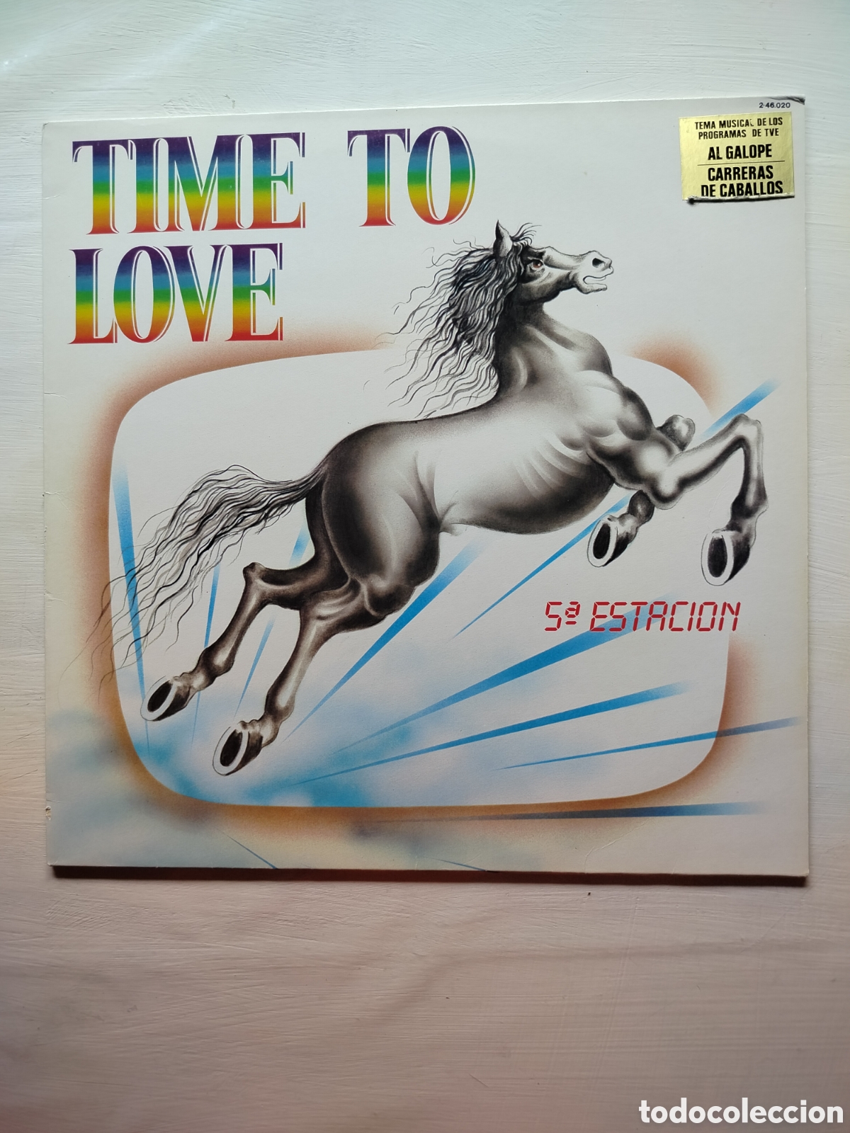 Discos de vinilo: 5&deg; Estaci&oacute;n LP Time to Love