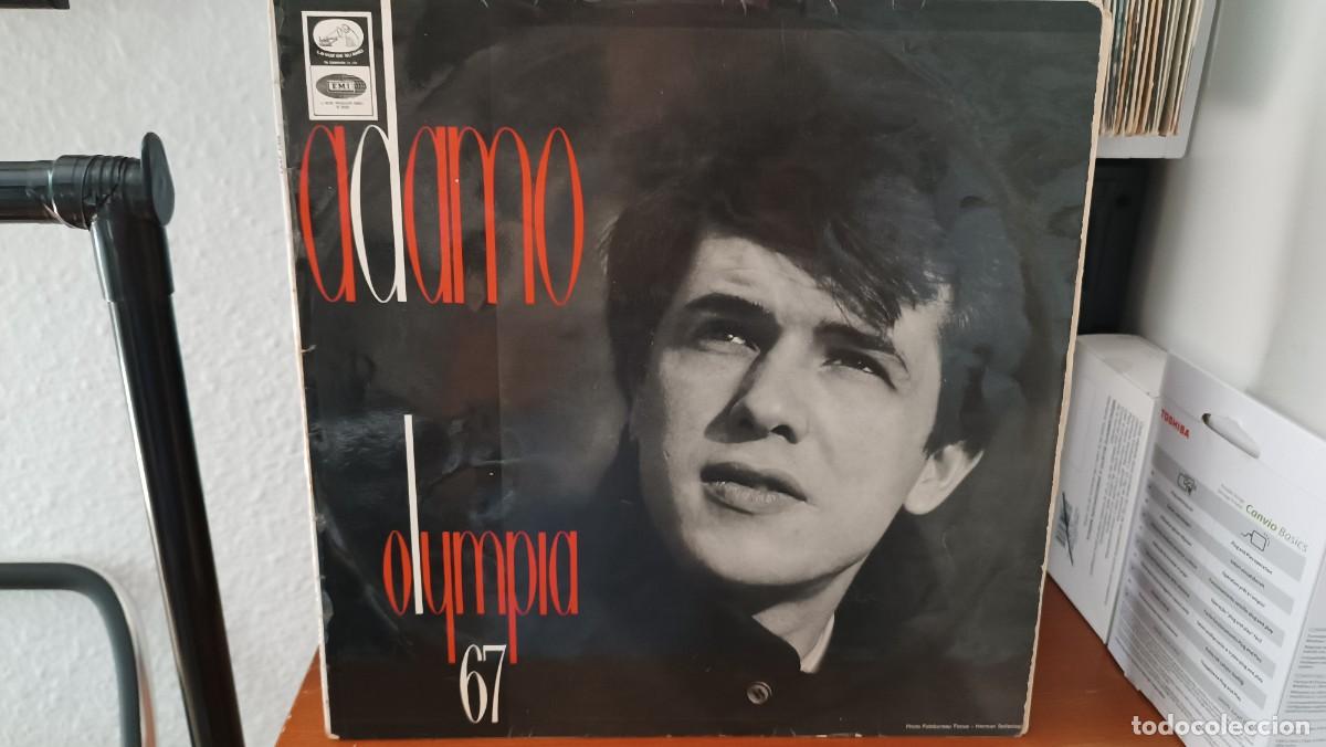 Discos de vinilo: D) Adamo &rdquo;Olympia 67&rdquo; Lp a&ntilde;o 1967 - 1&ordf; edici&oacute;n original - LEER DESCRIPCION