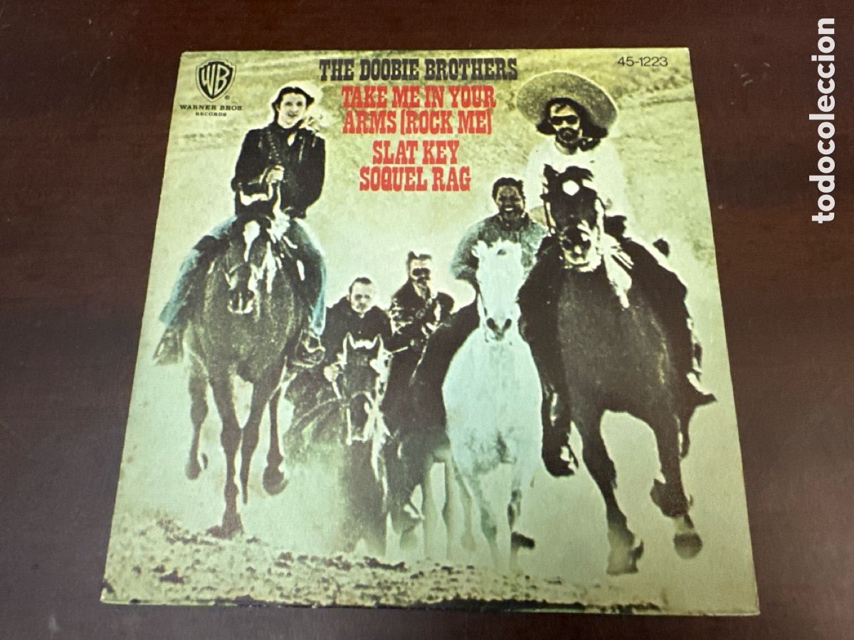 Discos de vinilo: The Doobie Brothers, Take Me In Your Arms (Rock Me), Warner Bros. Records