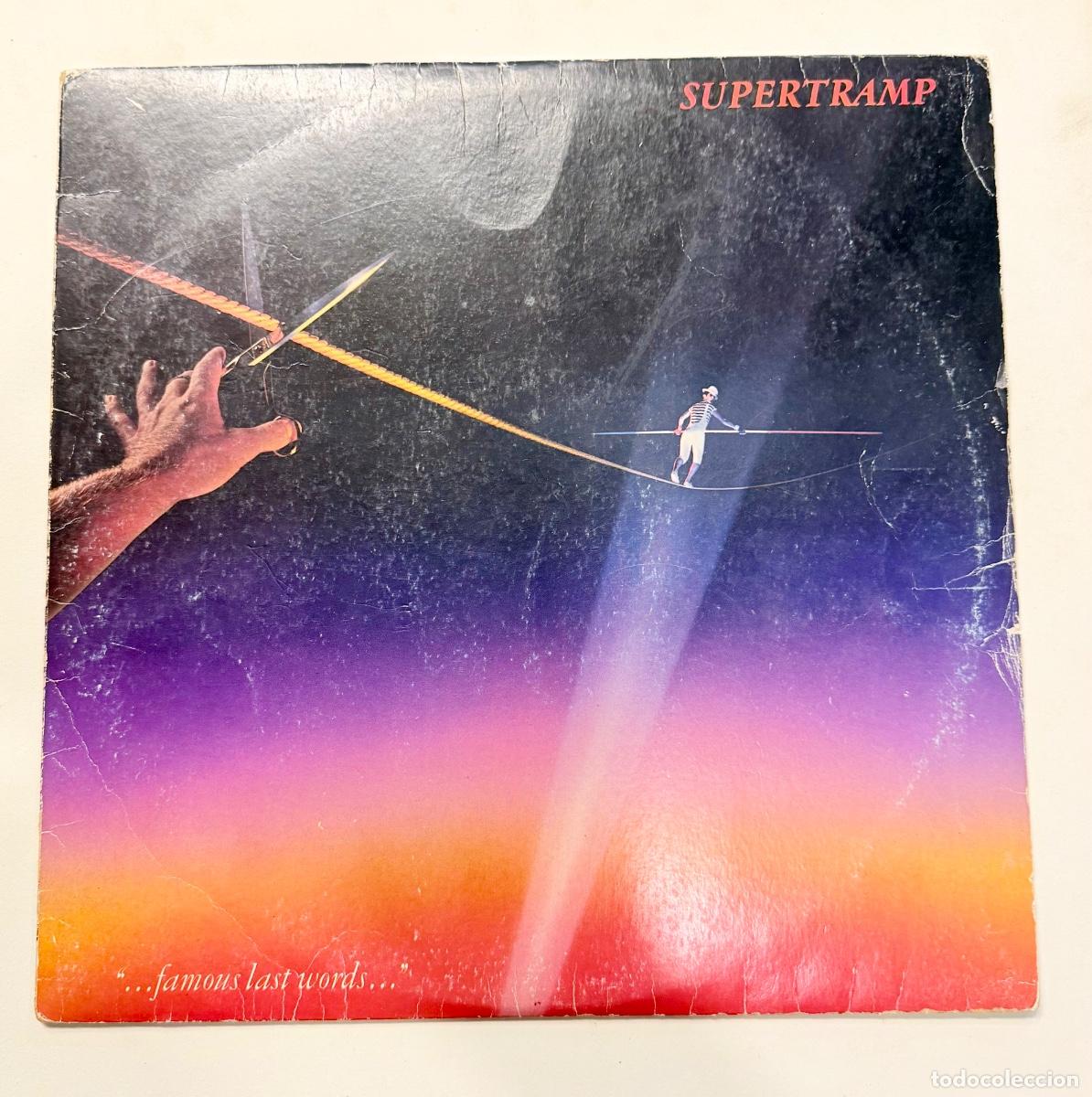Discos de vinilo: Supertramp - famoust last words - Foto 1