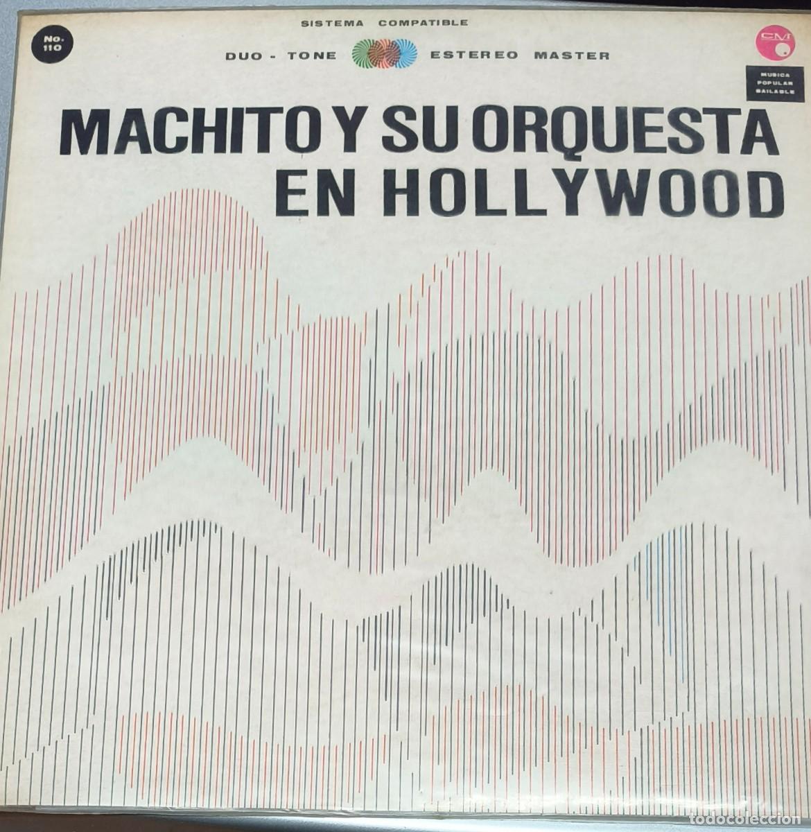 Discos de vinilo: Disco LP Machito y su orquesta en Hollywood