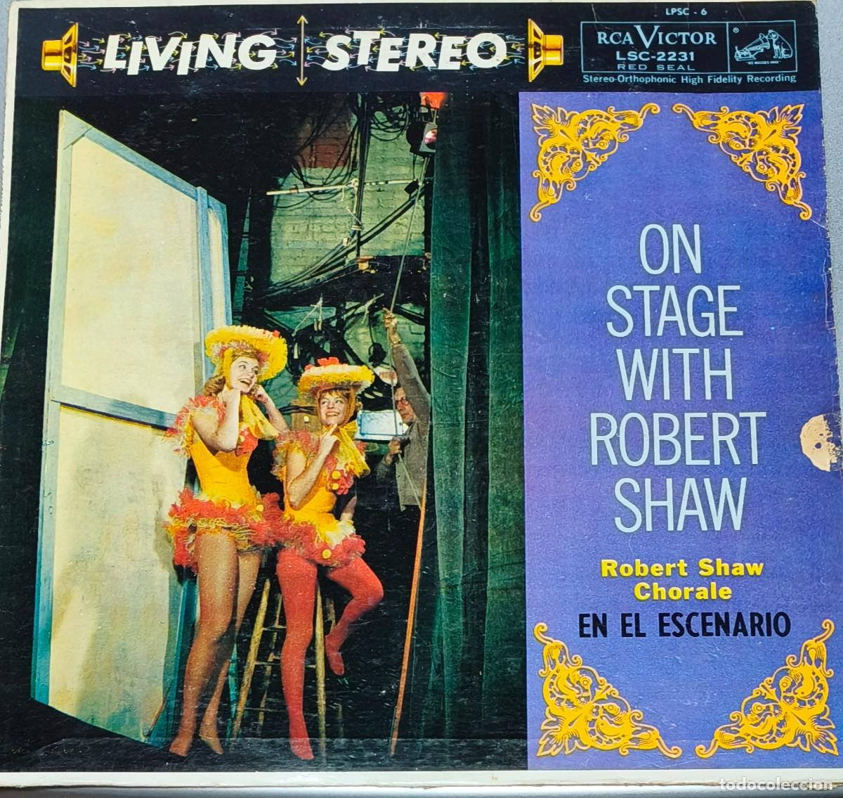 Discos de vinilo: Disco LP On Stage with Robert Shaw