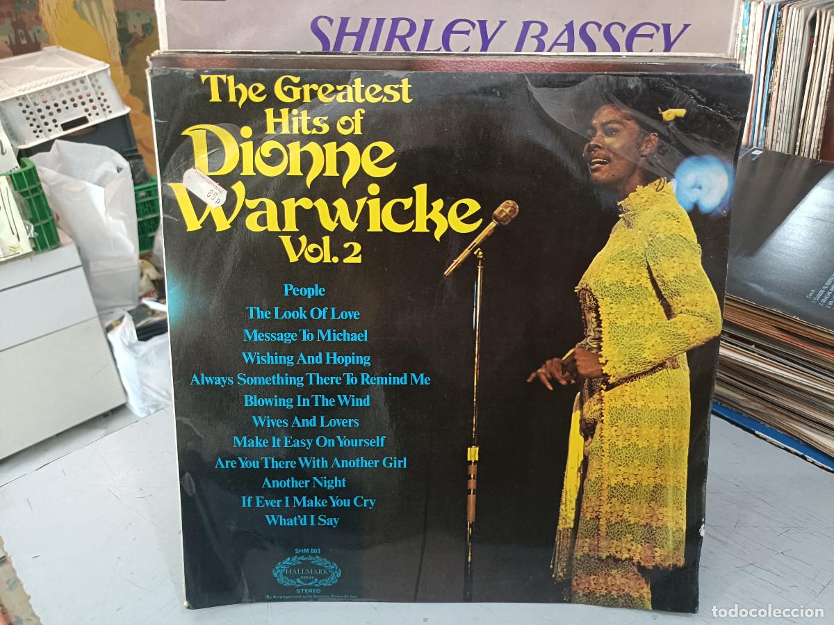 Discos de vinilo: Dionne Warwick - The Greatest Hits Of Dionne Warwicke Vol. 2 - LP. Hallmark Records 1964