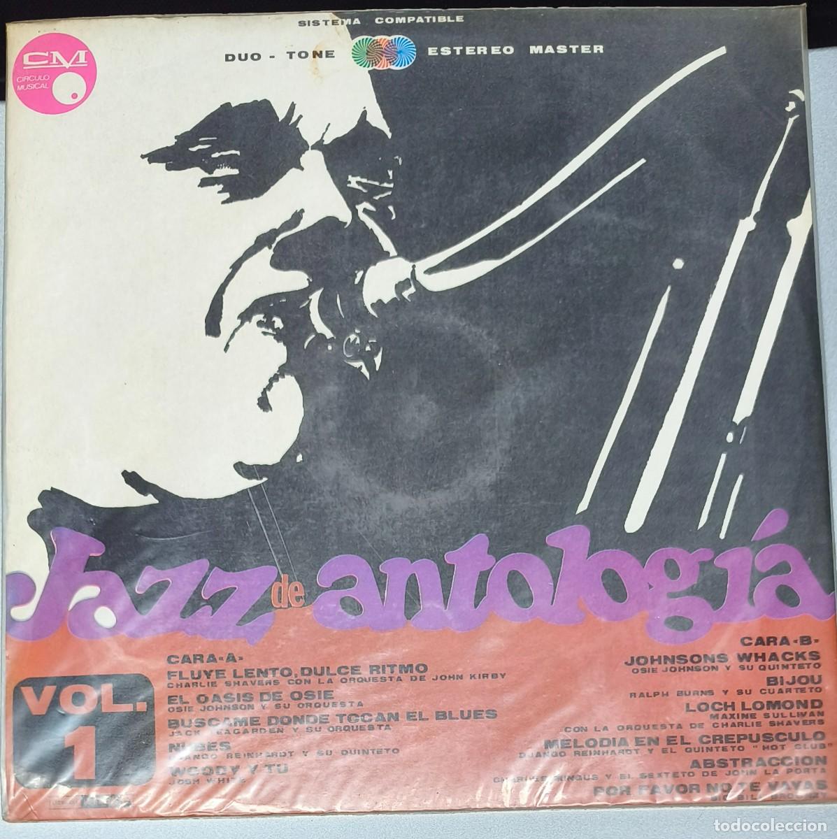 Discos de vinilo: Disco LP Jazz de Antolog&iacute;a Vol 1 - Foto 1