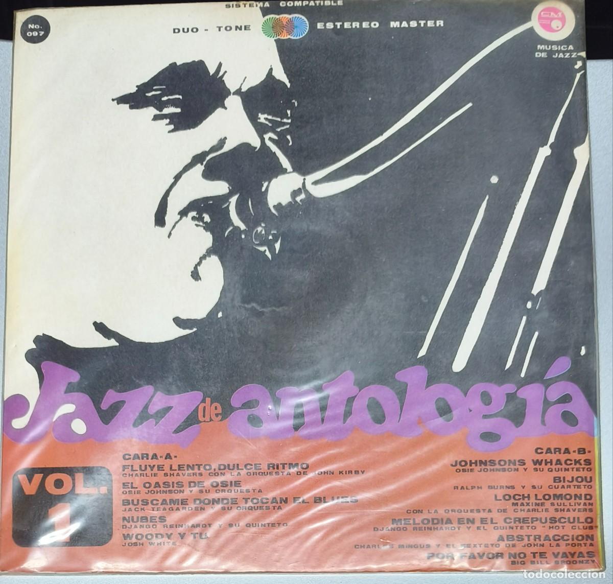 Discos de vinilo: Disco LP Jazz de Antolog&iacute;a Vol 1 - Foto 2