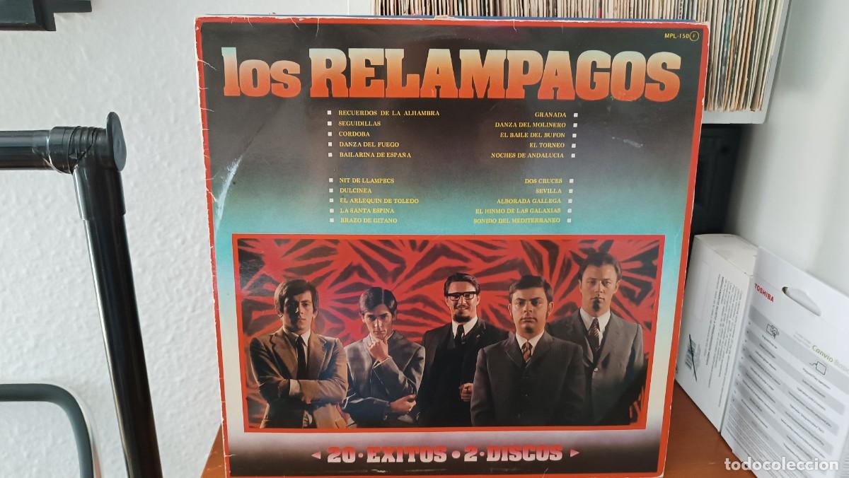 Discos de vinilo: D) Los Rel&aacute;mpagos &rdquo;20 &eacute;xitos&rdquo; 2 Lp a&ntilde;o 1981 - LEER DESCRIPCION