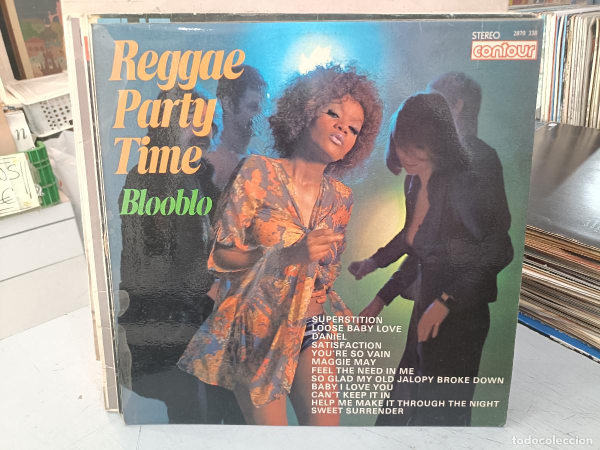 Discos de vinilo: Reggae Party Time - Blooblo - LP. sello Contour 1973