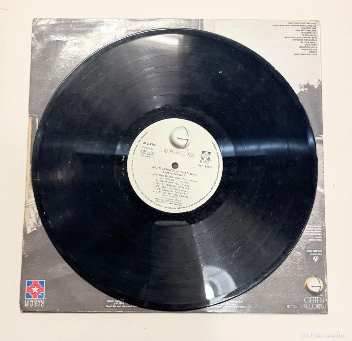 Discos de vinilo: John Lennon & Yoko Ono - Double Fantasy - Foto 3