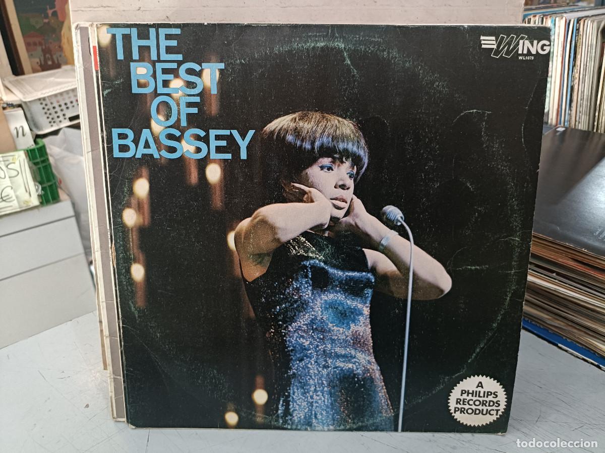 Discos de vinilo: Shirley Bassey with Chorus and Orchestra - The Best of Shirley Bassey - LP. sello Wing 1959