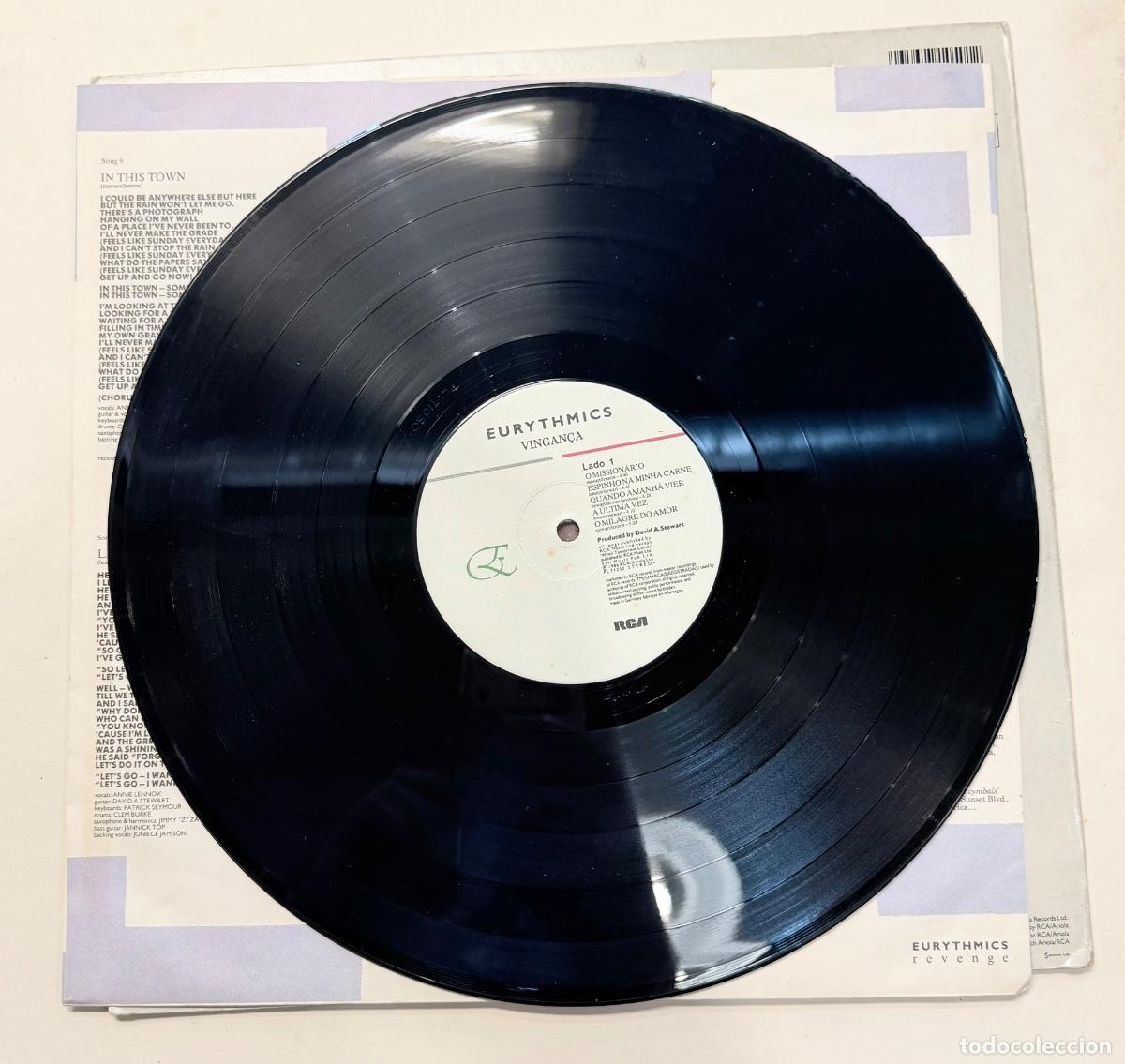 Discos de vinilo: Eurythmics - Revenge (Vingan&ccedil;a) - Foto 3