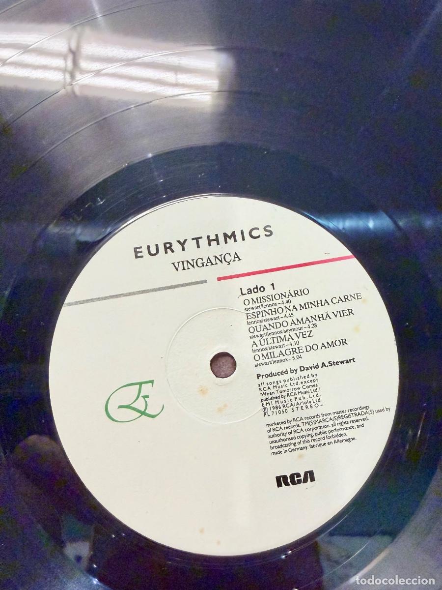Discos de vinilo: Eurythmics - Revenge (Vingan&ccedil;a) - Foto 4