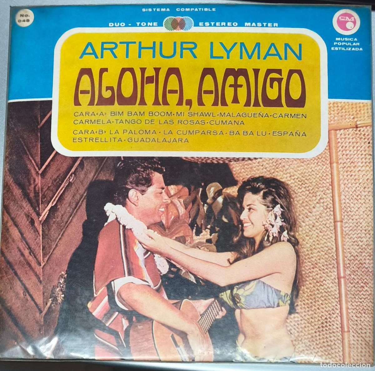 Discos de vinilo: Disco LP Aloha, Amigo. Arthur Lyman