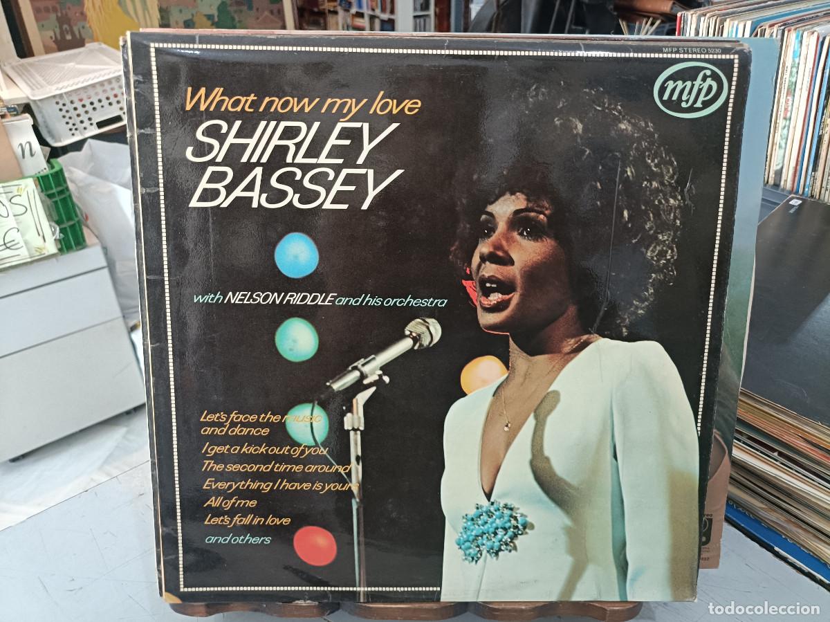 Discos de vinilo: Shirley Bassey with Belson Riddle and Orchestra - Sensational Shirley Bassey - LP. sello MFP 1962