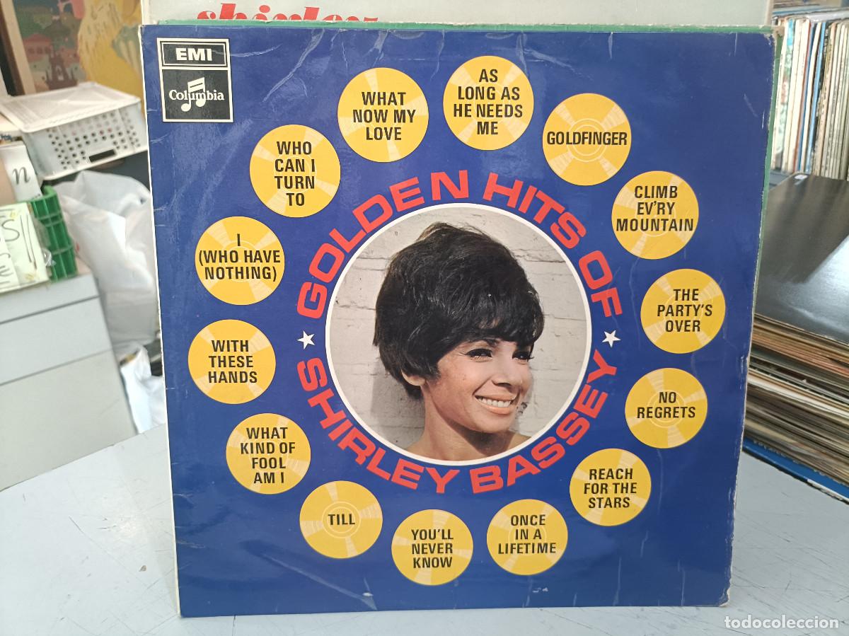 Discos de vinilo: Shirley Bassey - Golden Hits of Shirley Bassey - LP. sello Columbia