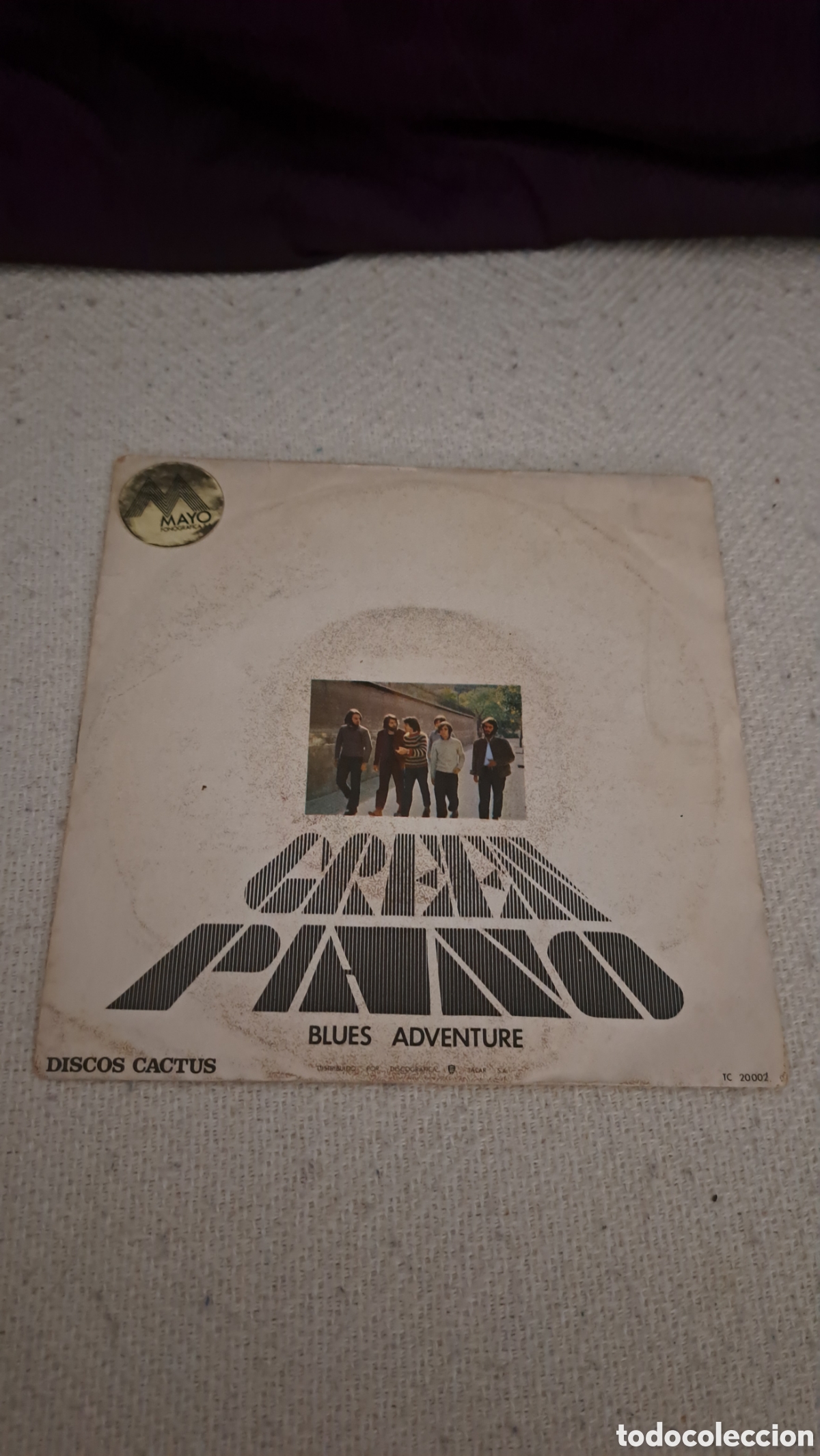 Discos de vinilo: GREEN PIANO BLUES ADVRBTURE - Foto 1