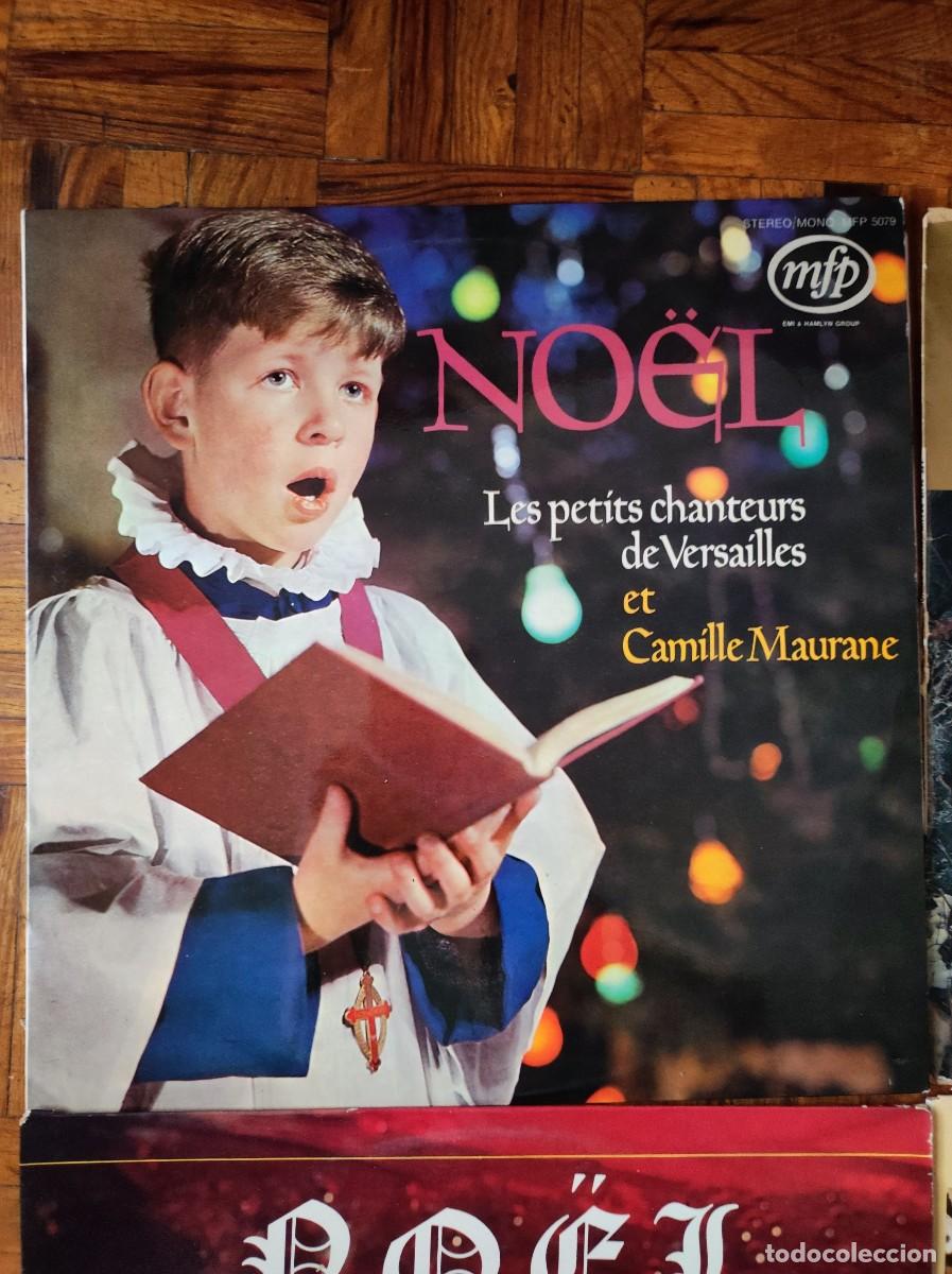 Discos de vinilo: Lote de 4 Vinilos Navide&ntilde;os (LPs) - Ediciones francesas - Foto 2