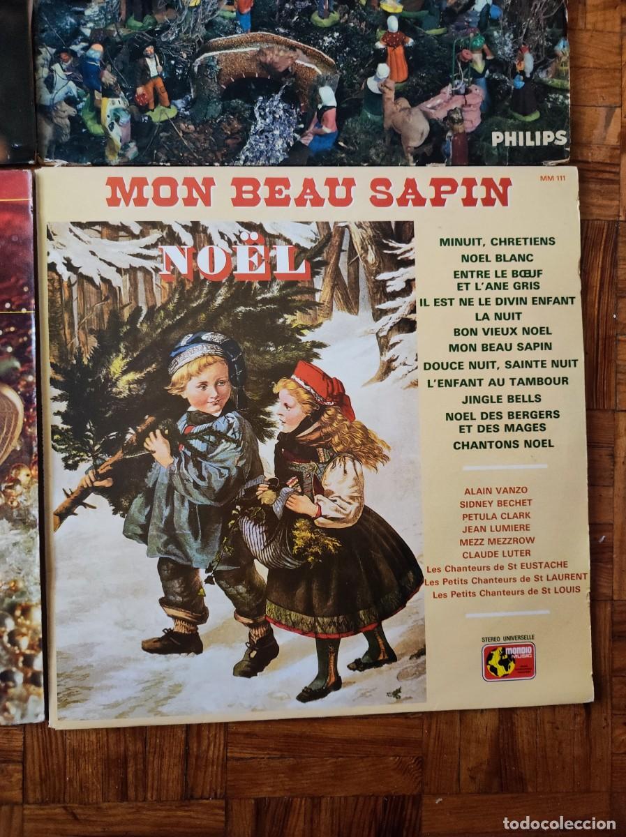Discos de vinilo: Lote de 4 Vinilos Navide&ntilde;os (LPs) - Ediciones francesas - Foto 5
