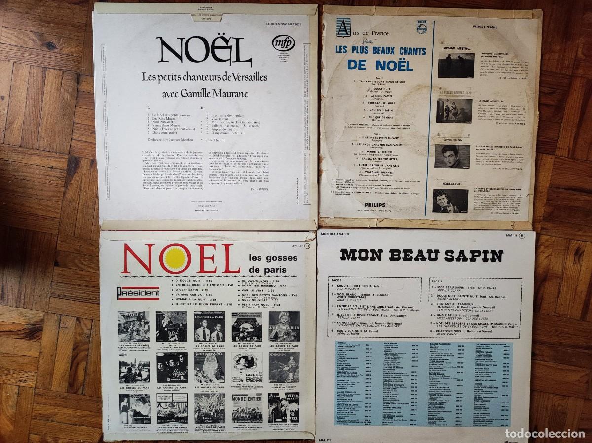 Discos de vinilo: Lote de 4 Vinilos Navide&ntilde;os (LPs) - Ediciones francesas - Foto 6