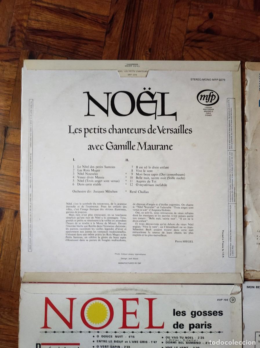 Discos de vinilo: Lote de 4 Vinilos Navide&ntilde;os (LPs) - Ediciones francesas - Foto 7