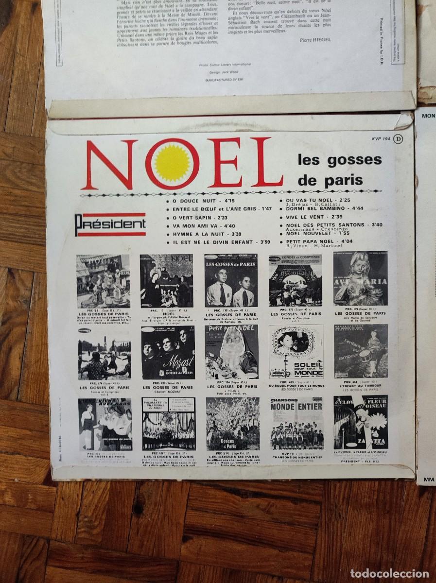 Discos de vinilo: Lote de 4 Vinilos Navide&ntilde;os (LPs) - Ediciones francesas - Foto 10