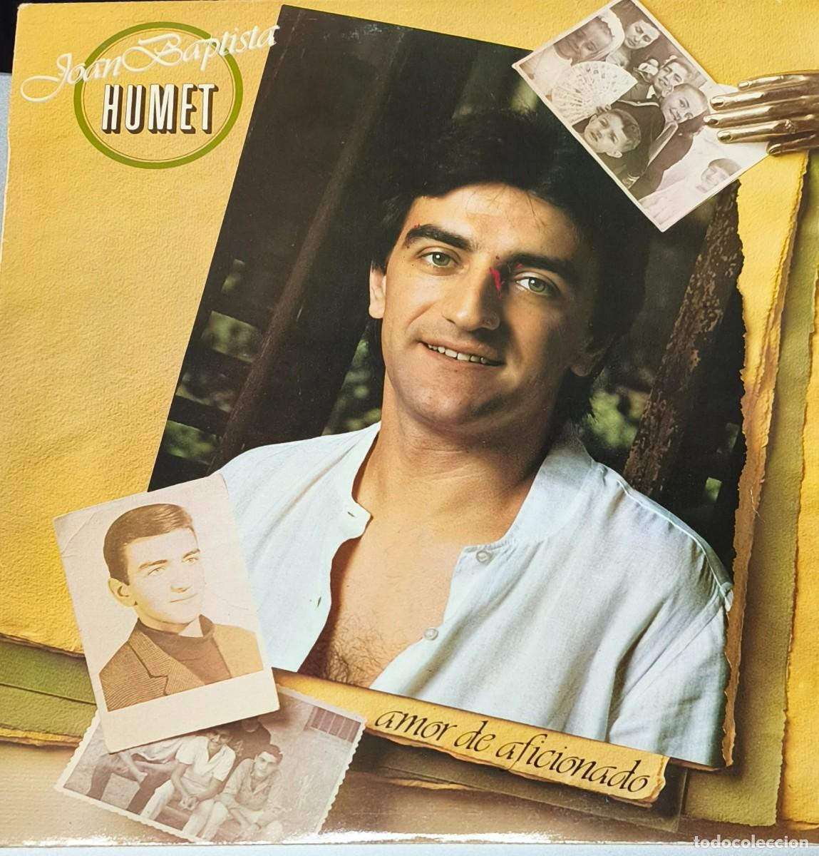 Discos de vinilo: Disco LP Joan Baptista Humet. Amor de aficionado