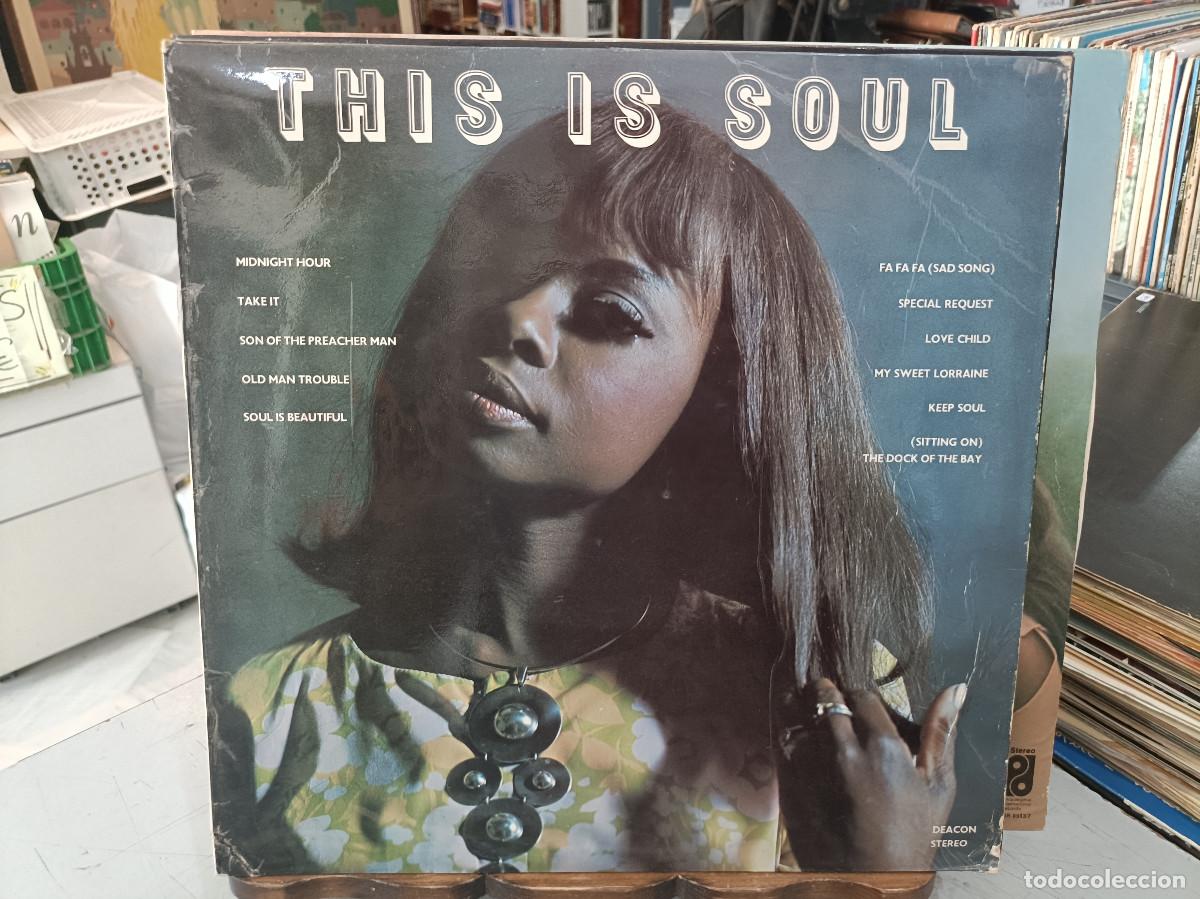 Discos de vinilo: This Is Soul - Take it, Midnight Hour, Fa fa fa, Love child, ... - LP. Gallery Stereo 1970