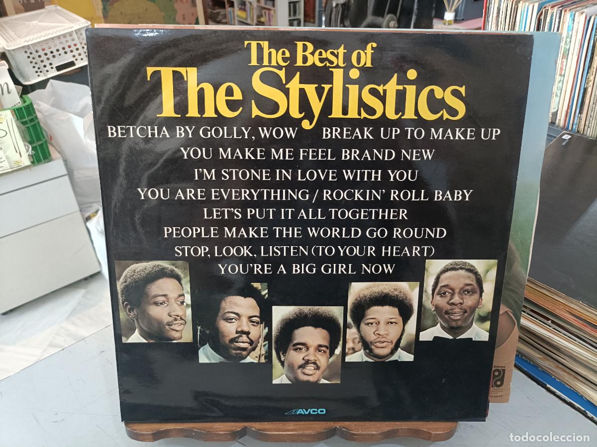 Discos de vinilo: The Stylistics - The Best of The Stylistics - LP. selo AVCO 1974
