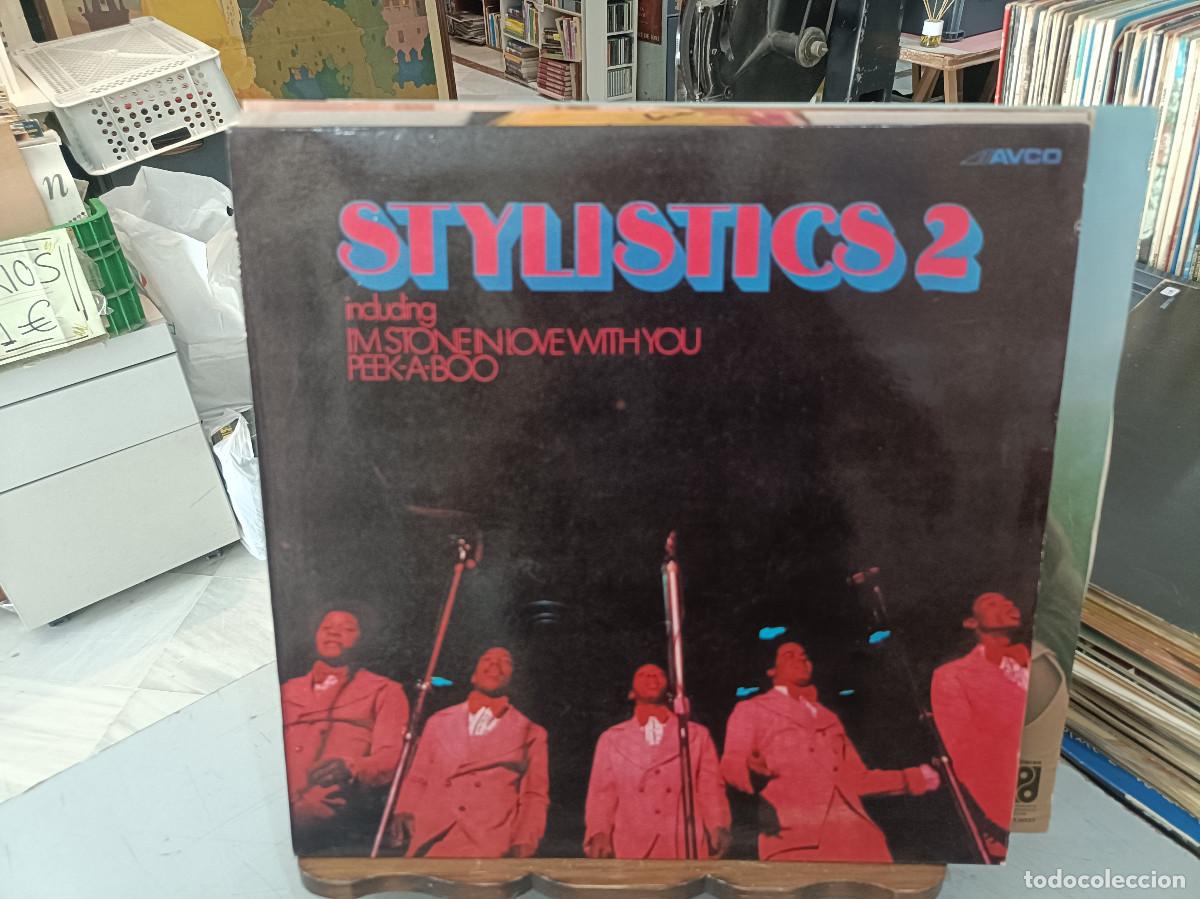 Discos de vinilo: The Stylistics 2 - including; I&acute;m Stone In Love With You, Peek-A-Boo, You and me, .. - LP. AVCO 1972