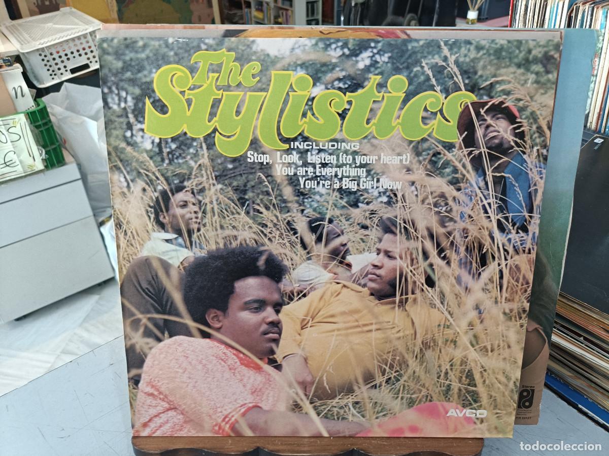 Discos de vinilo: The Stylistics - including; Stop, Look, Listen (to your heart), If I love you, ... - LP. AVCO 1971