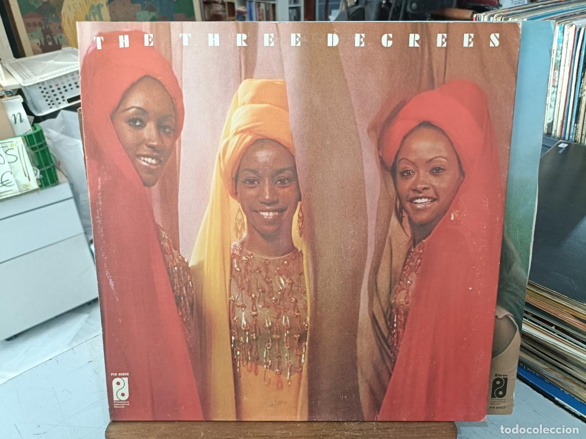 Discos de vinilo: The Three Degrees - The Three Degrees - LP. sello Parlophone 1973
