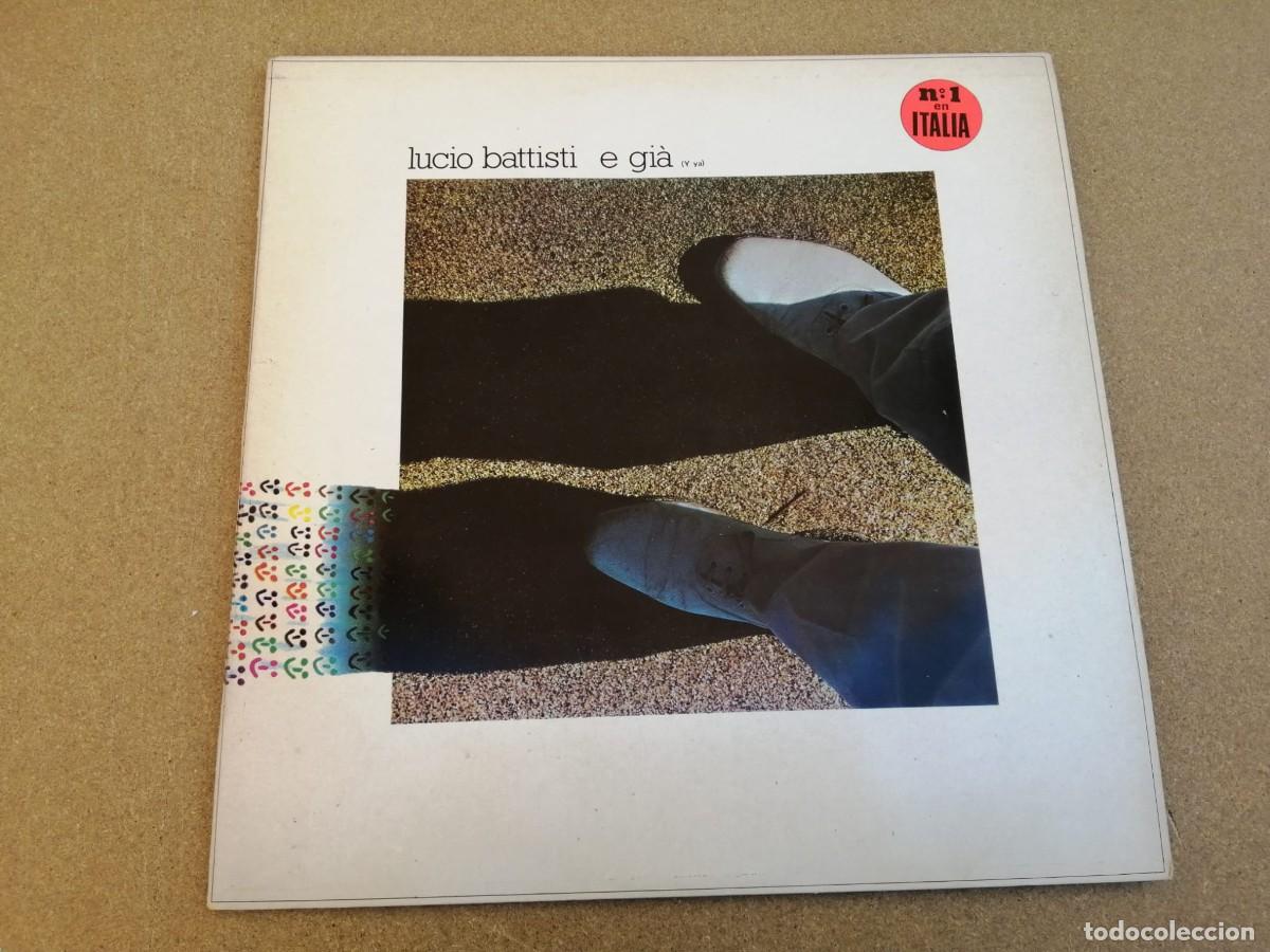 Discos de vinilo: DISCO LP. LUCIO BATTISTI (E GIA...) - Foto 1