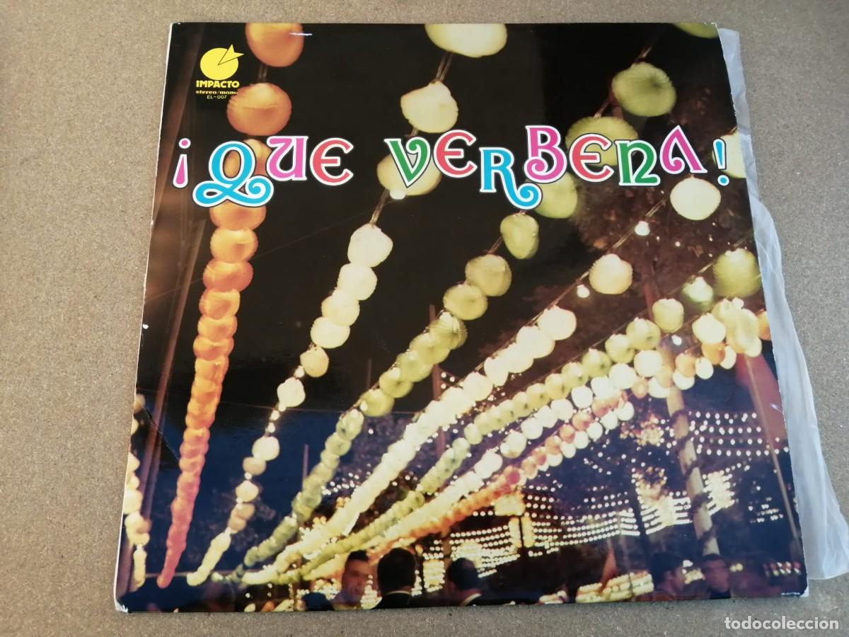 Discos de vinilo: DISCO LP. QUE VERBENA! (RUDY VENTURA)