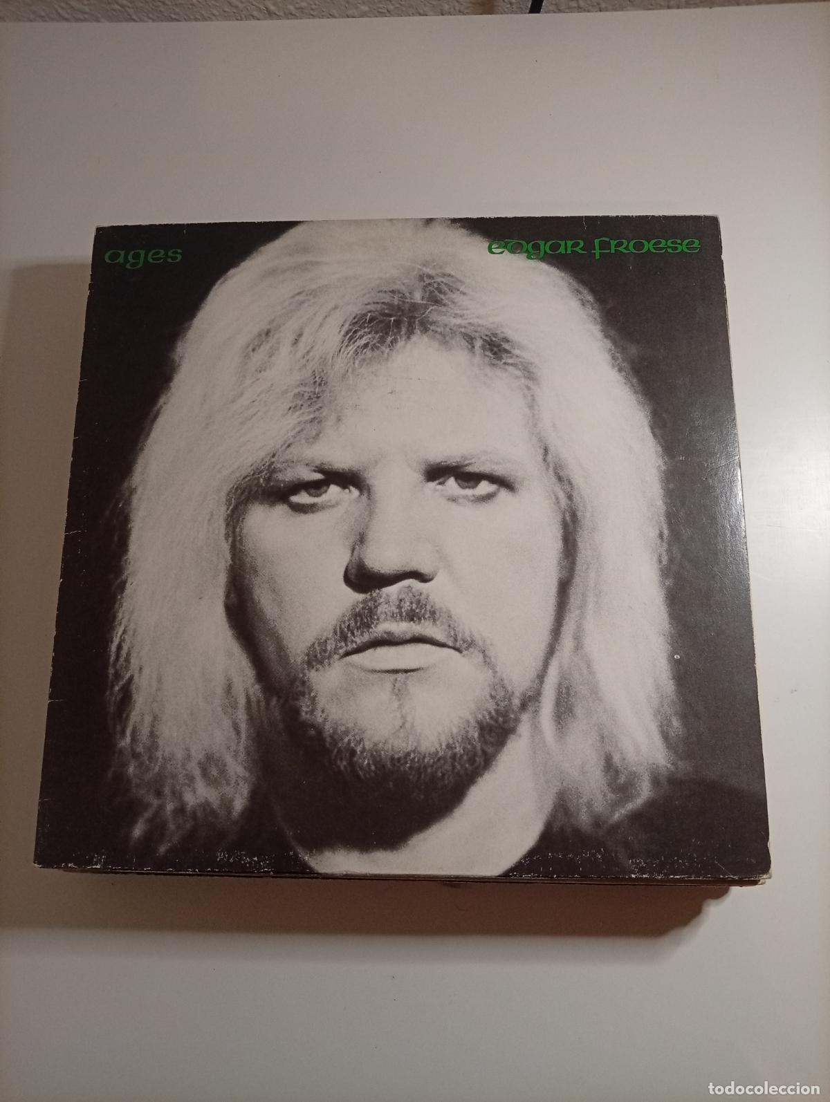 Discos de vinilo: Edgar Froese &ndash; Ages - 2xLP - 1a edici&oacute;n alemana