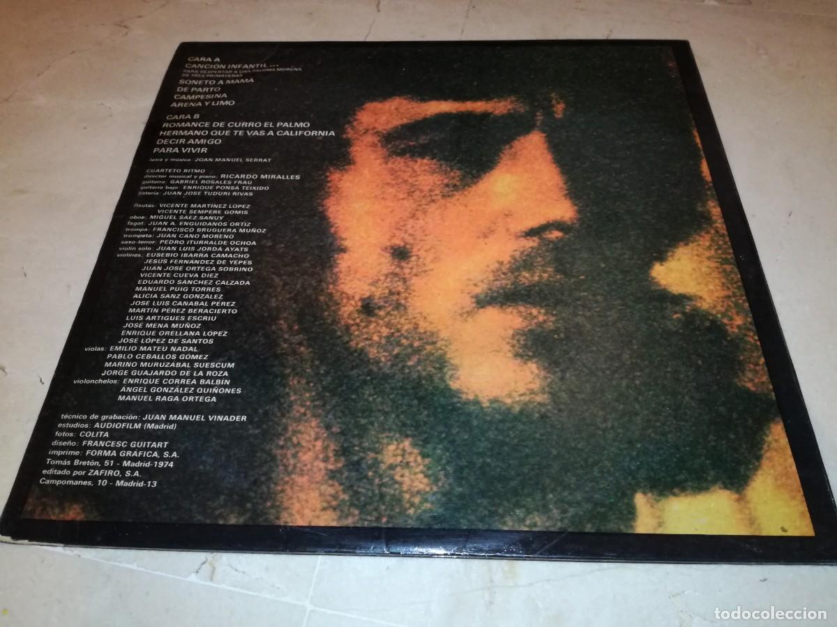 Discos de vinilo: JOAN MANUEL SERRAT-GATEFOLD-ORIGINAL 1974 - Foto 2