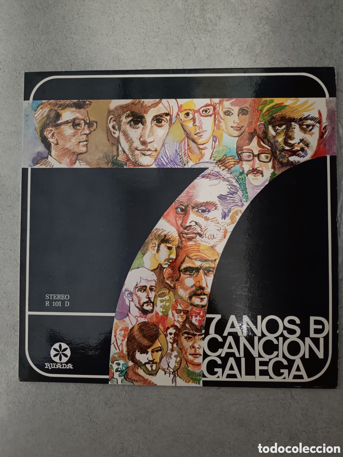 Discos de vinilo: Vinilo &rdquo; 7 anos de canci&oacute;n galega&rdquo;
