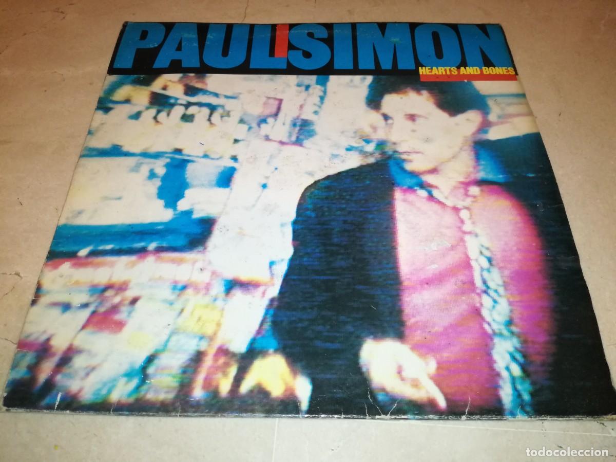 Discos de vinilo: PAUL SIMON-HEARTS AND BONES-CONTIENE ENCARTE-EDICI&Oacute;N ESPA&Ntilde;OLA