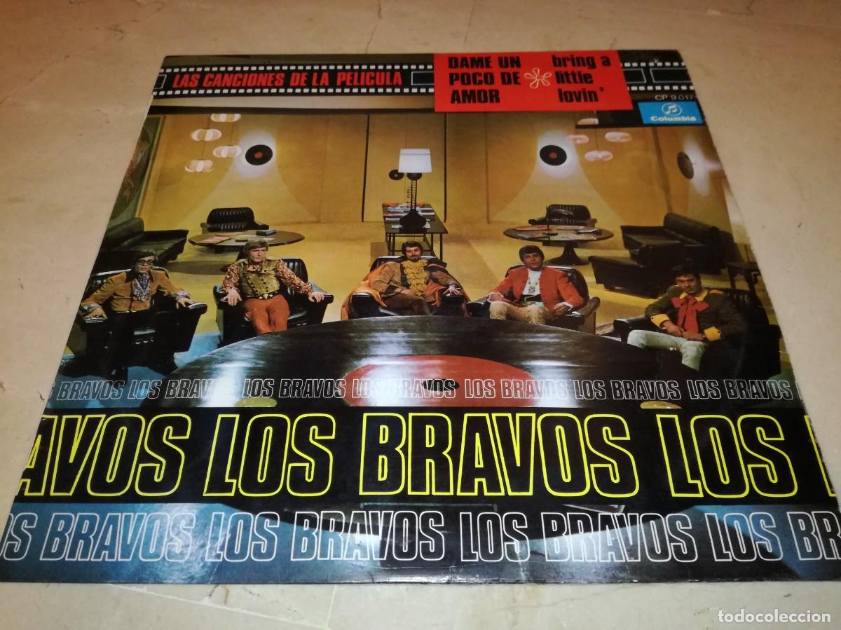Discos de vinilo: LOS BRAVOS-LAS CANCIONES DE LA PELICULA DAME UN POCO DE AMOR-ORIGINAL 1968