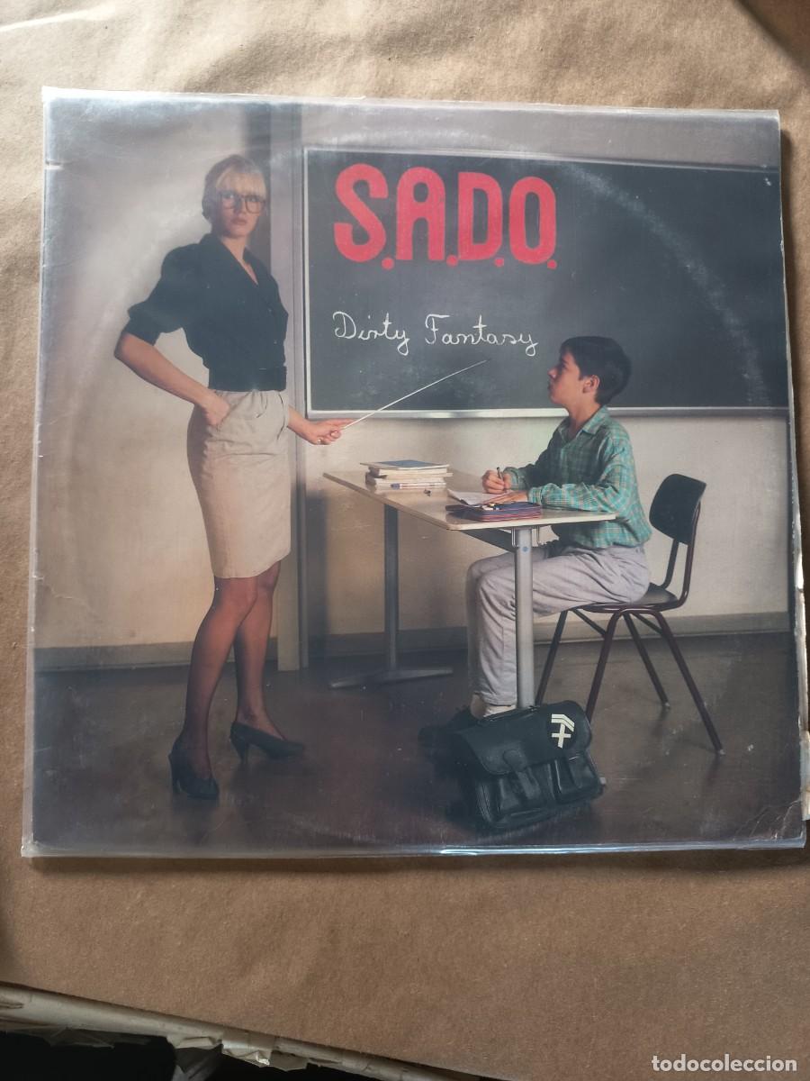 Discos de vinilo: LOTE 482, LP S.A.D.O( USA 1988) heavy metal