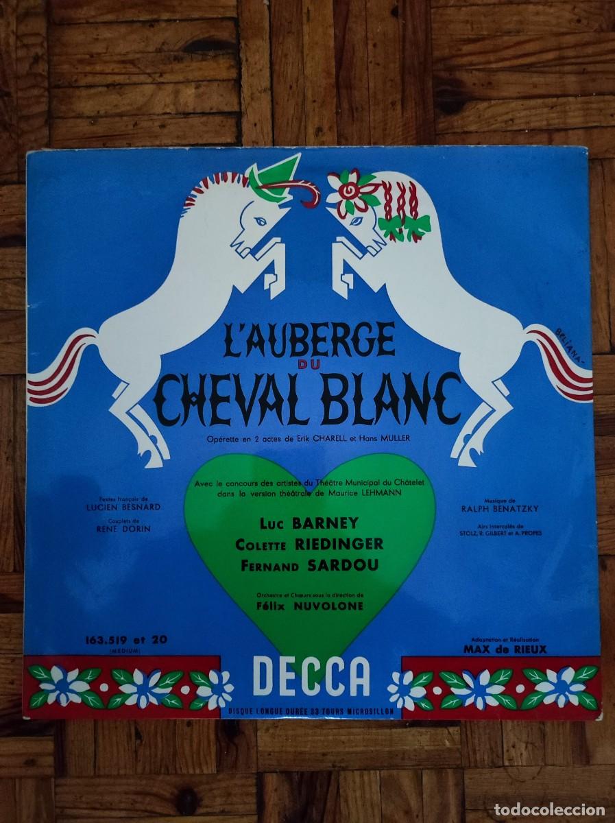 Discos de vinilo: Luc Barney, C. Riedinger - L'Auberge du Cheval Blanc (2 x LP) - Edici&oacute;n francesa - A&ntilde;o: 1960
