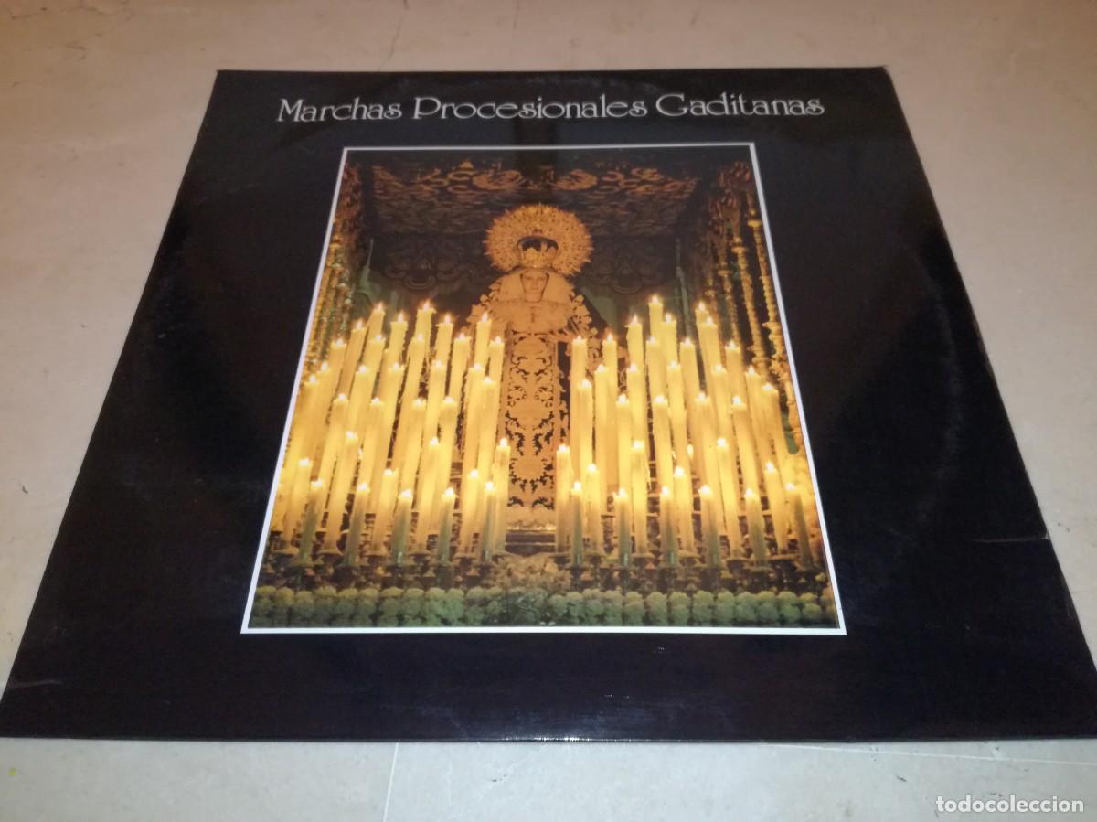 Discos de vinilo: MARCHAS PROCESIONALES GADITANAS-BANDA MUNICIPAL DE ROTA-ORIGINAL 1986